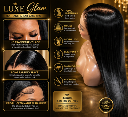 30 Inch 200 Density Straight Human Hair Wigs 13x6 Hd Lace Frontal Wig 360 Lace Front Wig 13x4 Lace Front Wig For Black Women