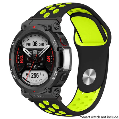 Breathable Silicone Strap For Huami Amazfit T-REX 2 Smart Watchband Women Men Bracelet For Xiaomi Amazfit T-Rex/T-Rex Pro Correa