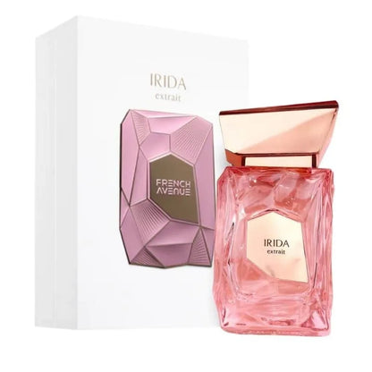 French Avenue Irida Extrait de Parfum Spray Premium Arabian Perfumes 3.4 Oz Lasting Luxury Pheromones Cologne for Unisex 100 ML