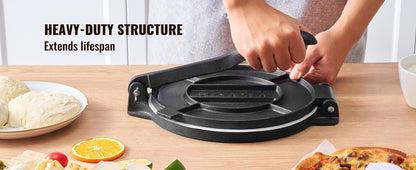 SucceBuy Tortilla PressCast Iron Heavy Duty Tortilladora Press Dough Maker for Flour Tortilla