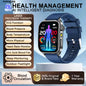 2026 New Health Smart Watch Laser Therapy Reduce Three Highs Blood Oxygen Pressure Uric Acid Blood Lipid ECG Smartwatch For Man