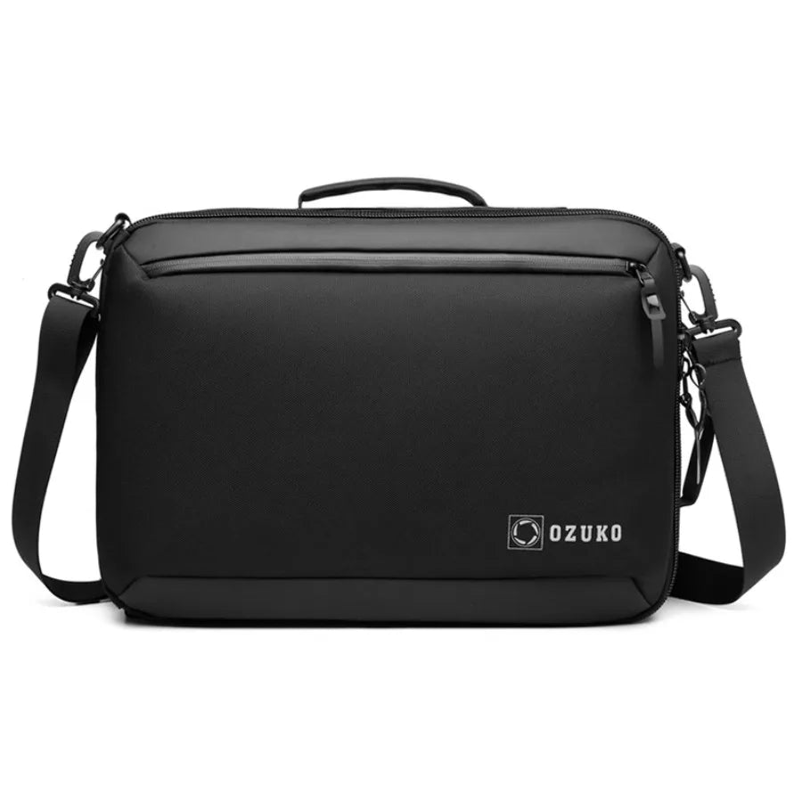 【New style】OZUKO business backpack backpack backpack computer bag men's portable portable college student commuting waterproof