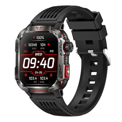 Outdoor Sport Wrist Watches HT29 Smart Watch Men Women LED Flashlight Compass Smartwatch Fitness Bracelet Men's Wristwatch Clock