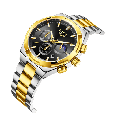 LIGE Top Brand Luxury Watch Women Simple Ladies Analog Quartz Wrist Watches Fashion Casual Waterproof Female Clock Montre Femme
