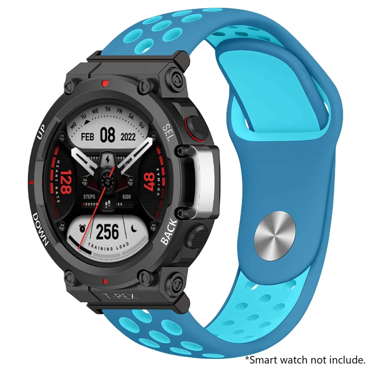 Breathable Silicone Strap For Huami Amazfit T-REX 2 Smart Watchband Women Men Bracelet For Xiaomi Amazfit T-Rex/T-Rex Pro Correa