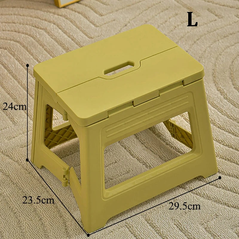 New Lightweight Space Thickened Folding Stool,Portable Home Outdoor Camping,Magza Fishing,Simple and integrated Design
