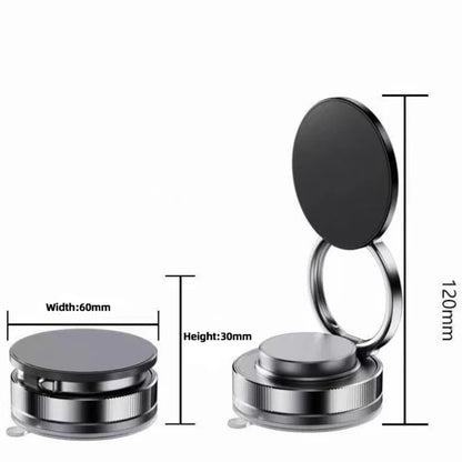 Magnetic Phone Holder for car 360° Rotatable Foldable & Adjustable Magnetic Car Mount ,Suction Cup Phone Holder for Car/Mirror