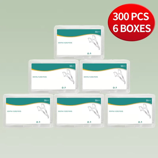 High-tensile fine-grained dental floss stick disposable plastic toothpick dental floss portable dental floss box dental floss st