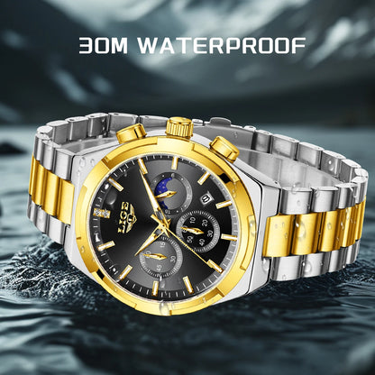 LIGE Top Brand Luxury Watch Women Simple Ladies Analog Quartz Wrist Watches Fashion Casual Waterproof Female Clock Montre Femme