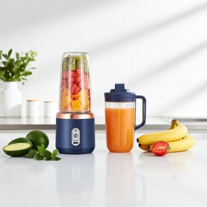 6 Color 400ml Portable USB Blender Electric Travel Juicer Cup For Smoothie Milkshake Kitchen Mini Mixer Tool